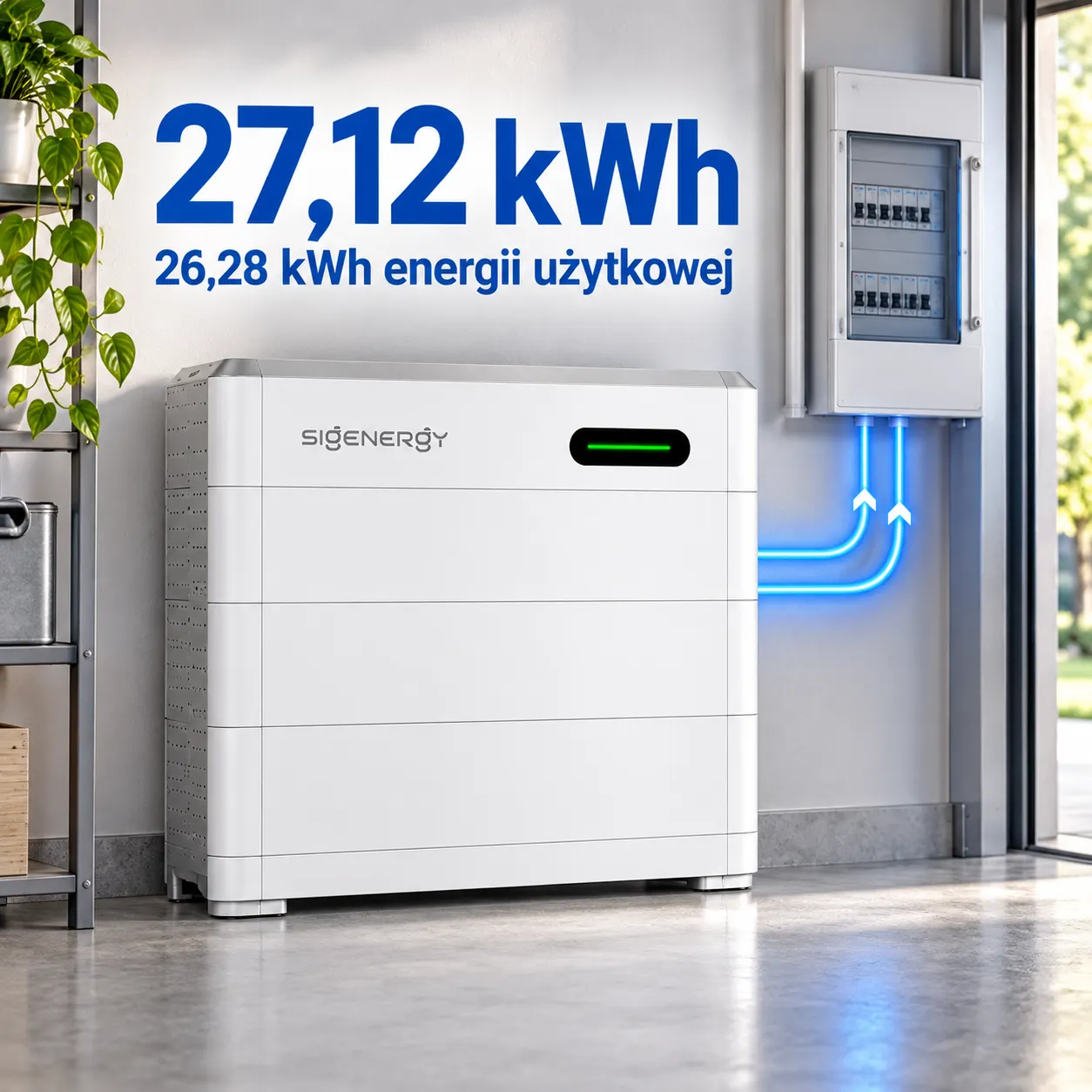 Magazyn Energii z Montażem Sigenergy 27,12kWh Zestaw Przydomowy z Falownikiem 10kW