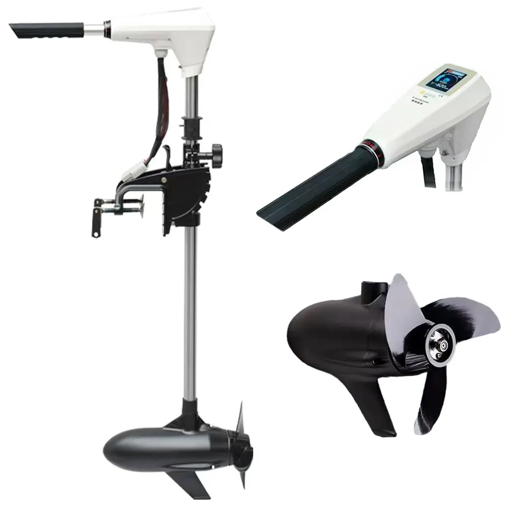 Silnik Elektryczny do Łodzi Zaburtowy Bezszczotkowy 12V 85LBS ORLLO P250