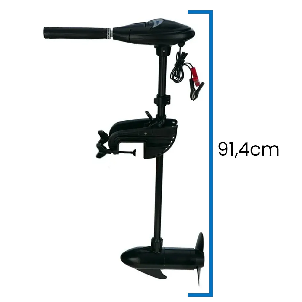 Silnik Elektryczny do Łodzi Zaburtowy 12V 40LBS 12V 420W INTEX 68631