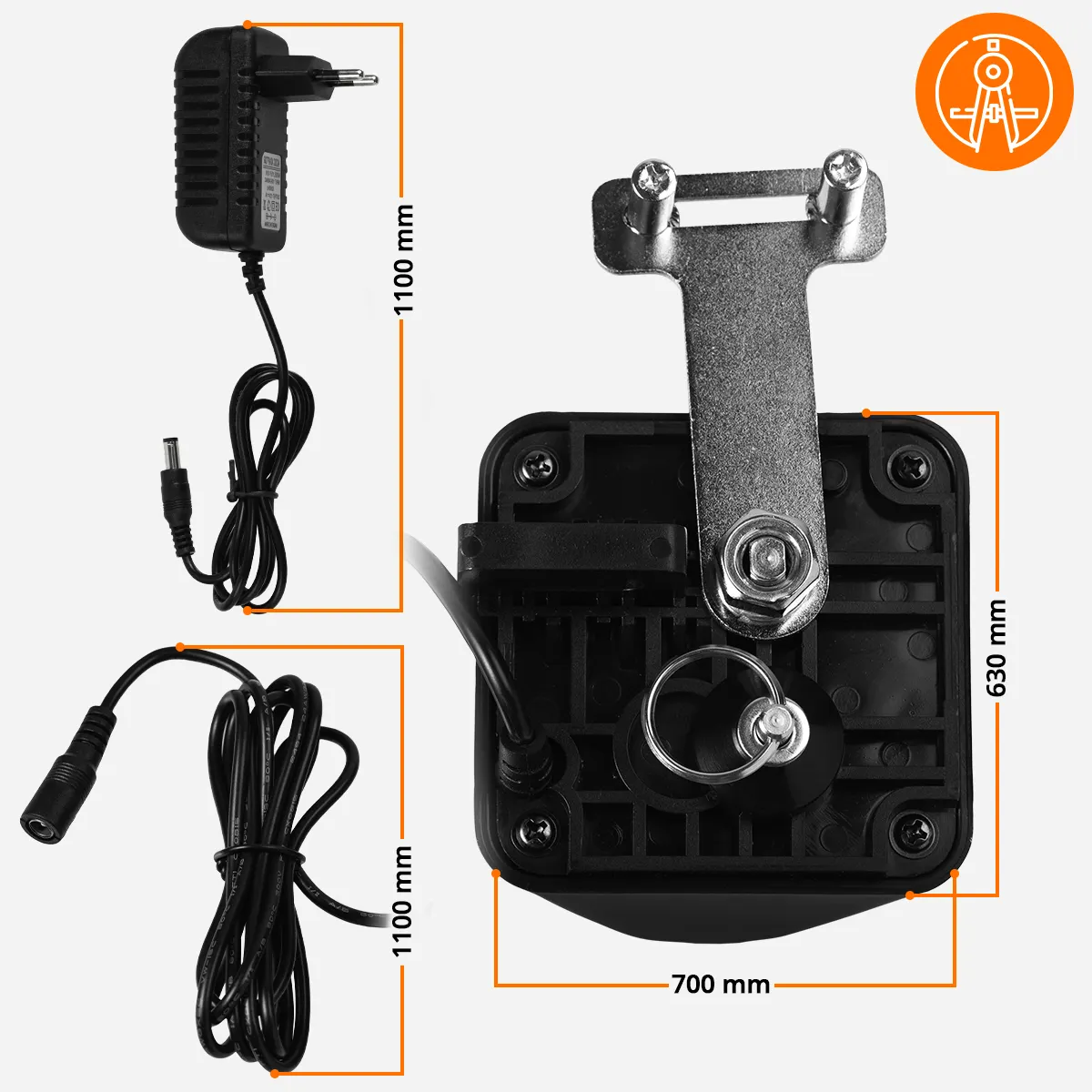 Zawór Wody Gazu WiFi ORLLO TUYA