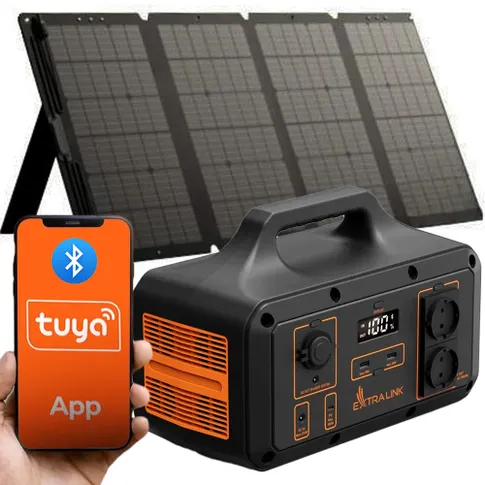 stacja ładująca magazyn energii z panelem solarnym orllo energy