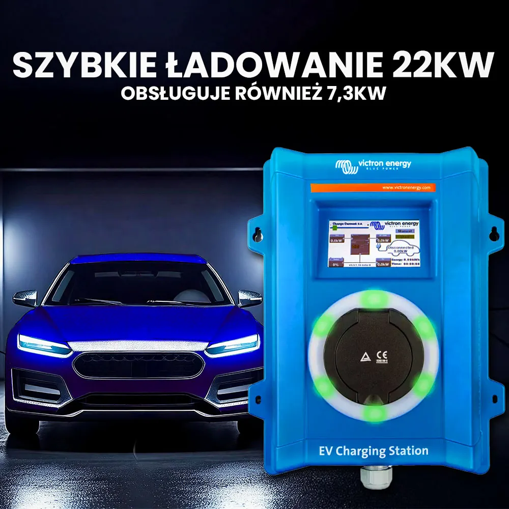 Stacja Ładowania Samochodów Elektrycznych EV 22kW Kabel do Ładowania Auta