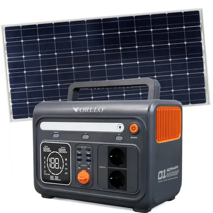 off grid przenośna stacja zasilania magazyn energii z panelem solarnym EZ1200