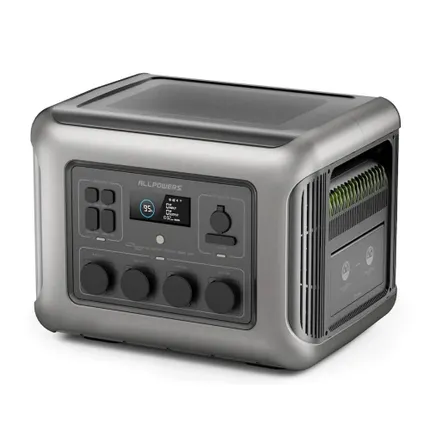 Przenośna Stacja Zasilania Magazyn Energii BMS LIFEPO4 ALLPOWERS R2500