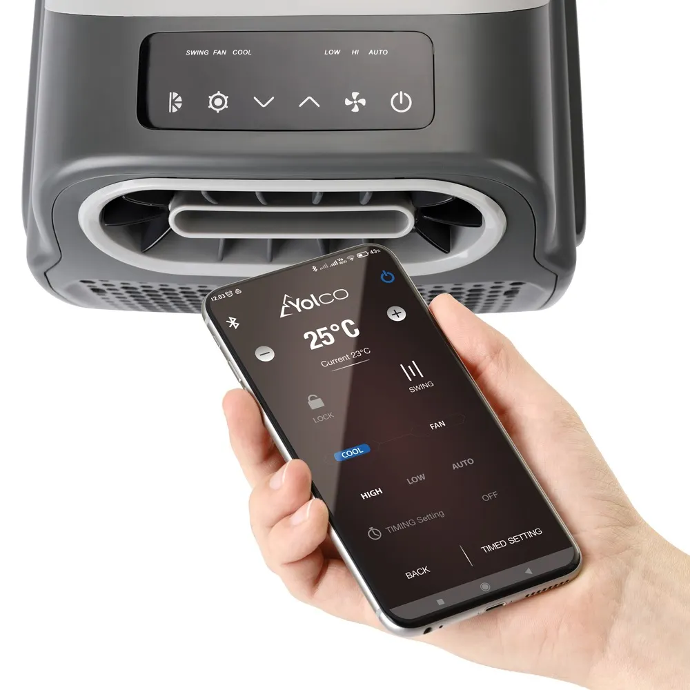 Klimatyzator Przenośny 1500W Bluetooth Wi-Fi Yolco TC590