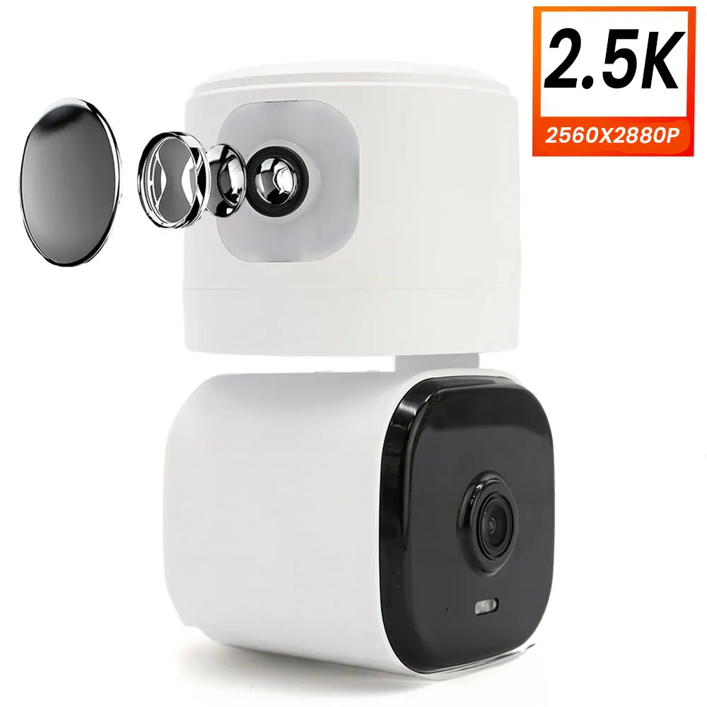 Kamera Wewnętrzna Obrotowa WiFi 2 Obiektywy 2,5K ORLLO TG81B DUAL