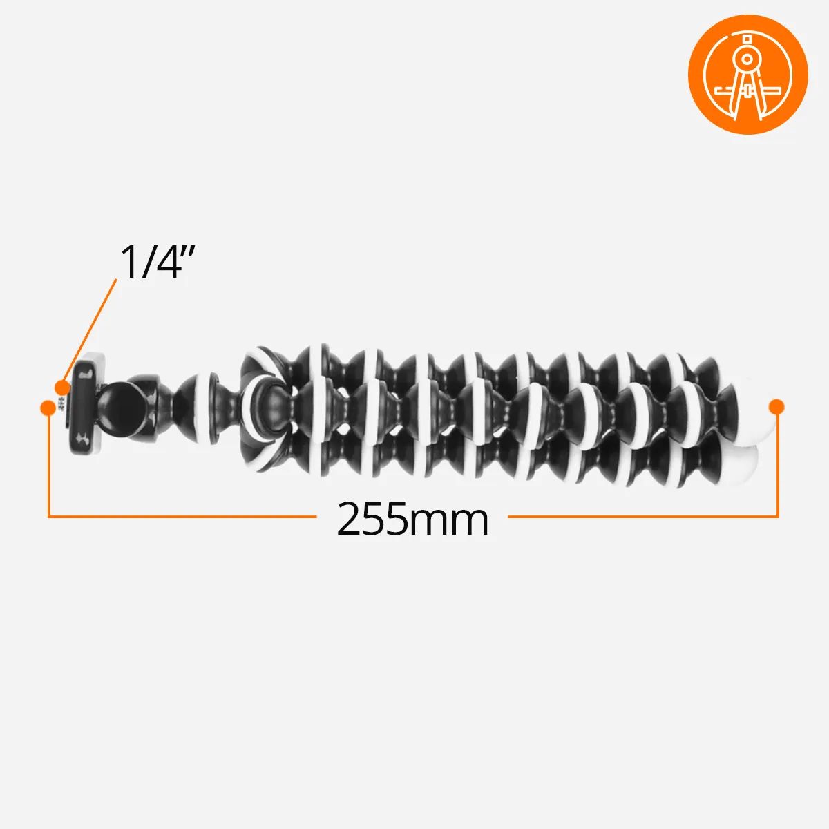 Tripod Statyw Elastyczny do Kamery Sportowej Aparatu ORLLO
