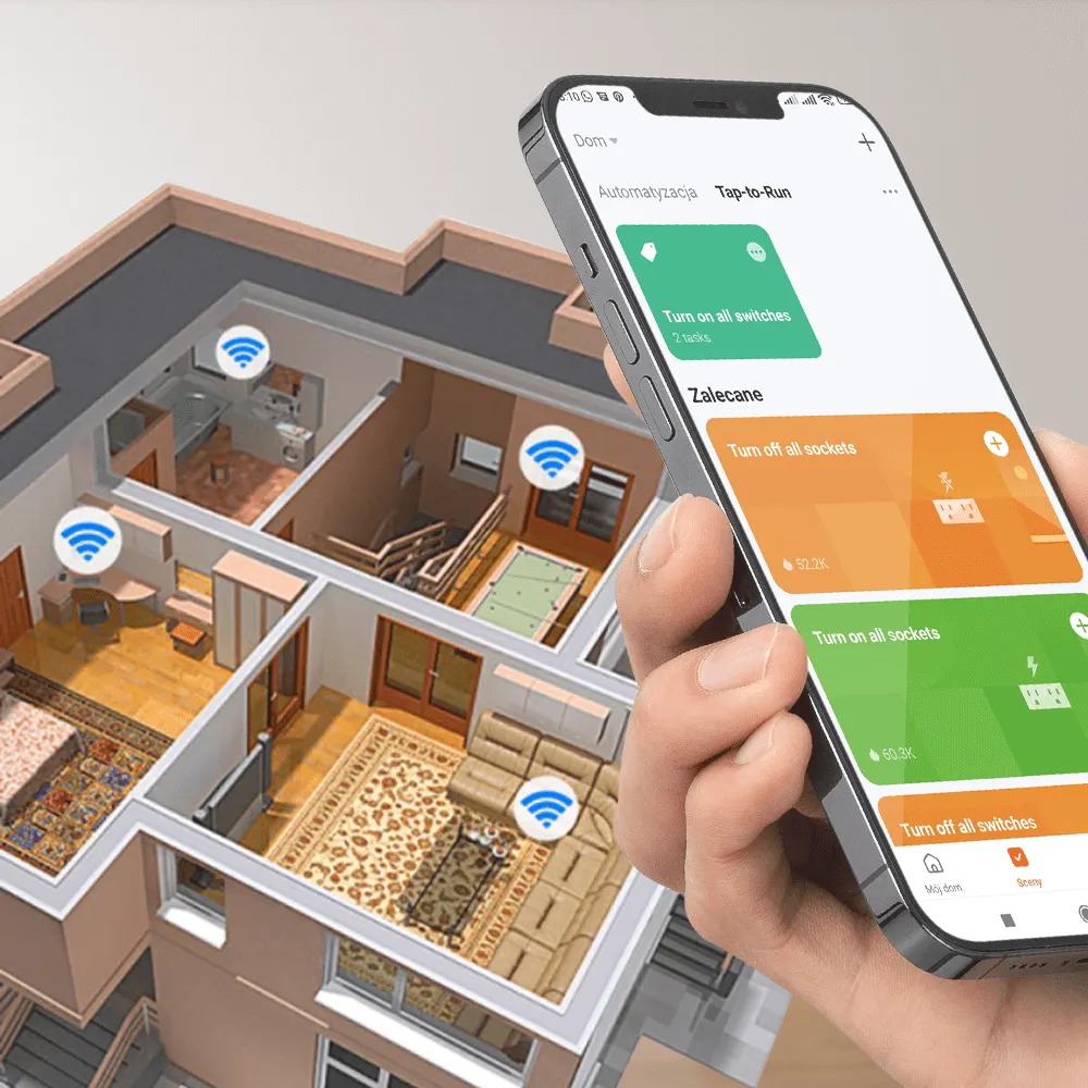 Zawór Wody Gazu WiFi ORLLO TUYA