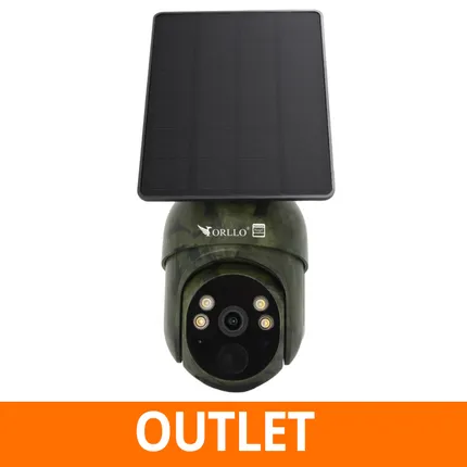 Kamera Bezprzewodowa Obrotowa z Panelem Solarnym ORLLO TZ1 MORO OUTLET IDEALNY