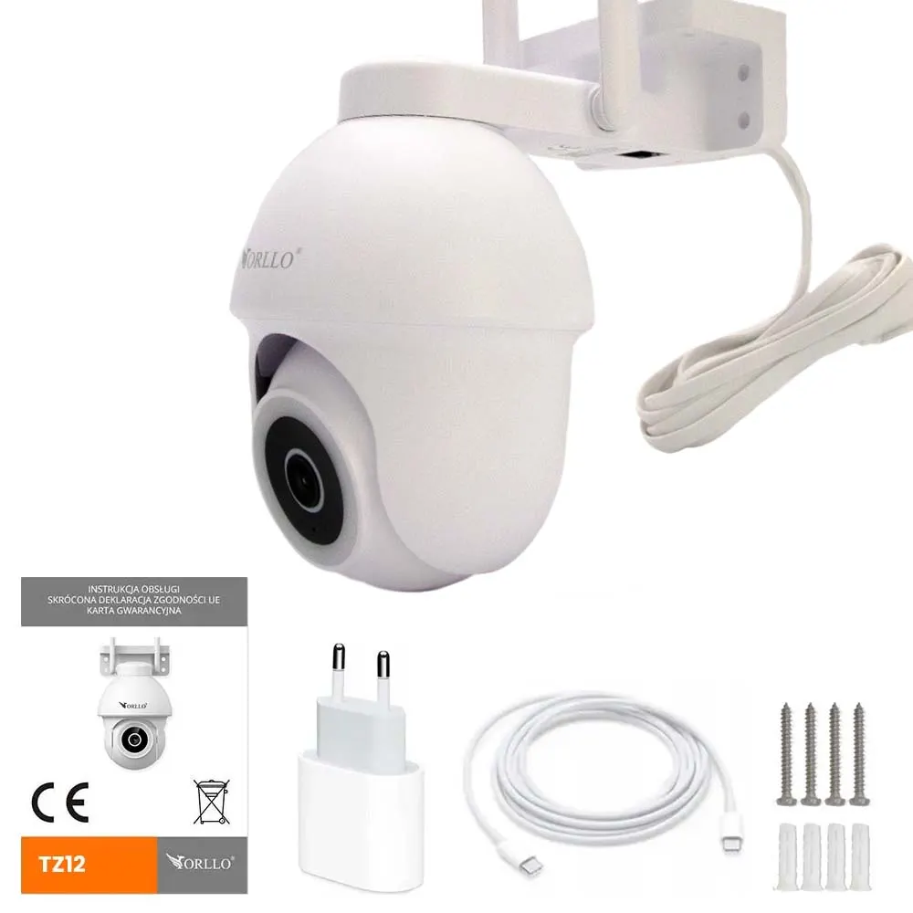 Kamera Zewnętrzna WiFi IP Tuya ORLLO TZ12