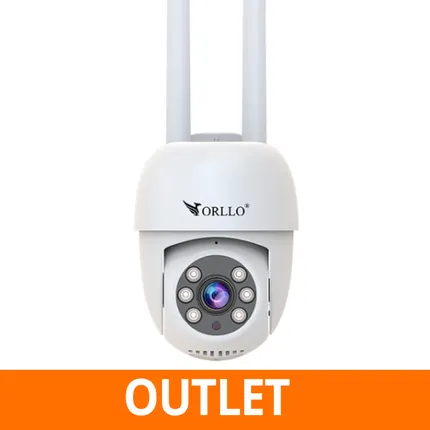 Kamera WiFi IP Zewnętrzna Obrotowa 4Mpx ORLLO TZ2 PRO OUTLET IDEALNY