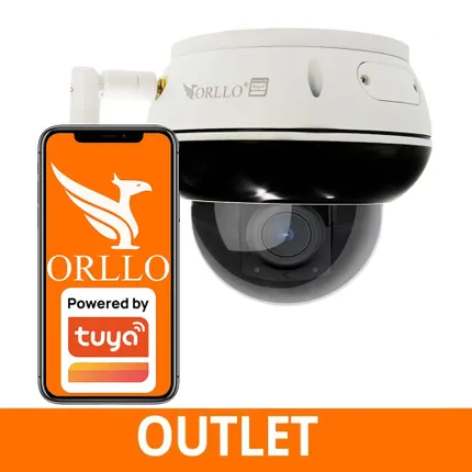 Kamera Kopułkowa Zewnętrzna Obrotowa WiFi PoE ORLLO TZ7 OUTLET IDEALNY