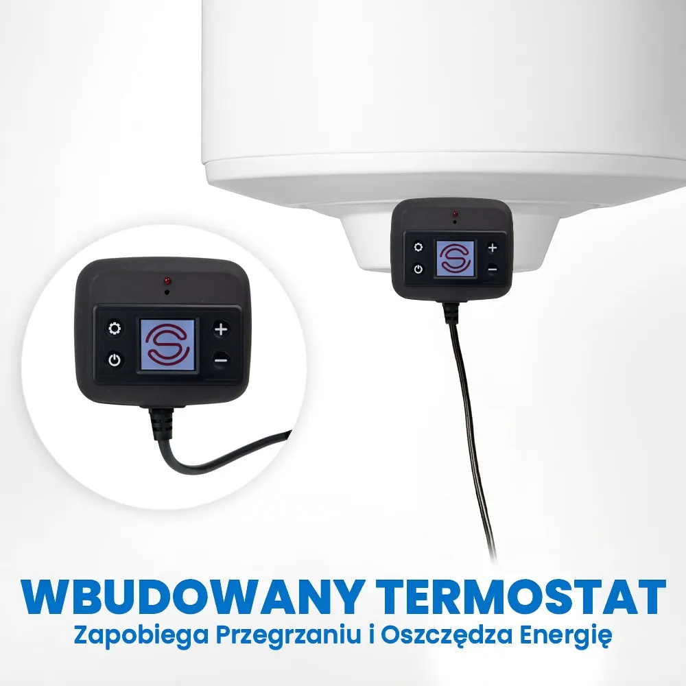Grzałka do Bojlera CWU 2000W z WiFi Termostatem SELFA 825 230V 6/4” Incoloy