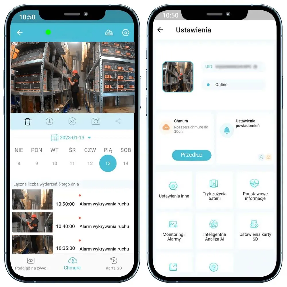 Kamera na Kartę SIM Nasobna Bezprzewodowa 4G 3Mpx AI ORLLO CB77