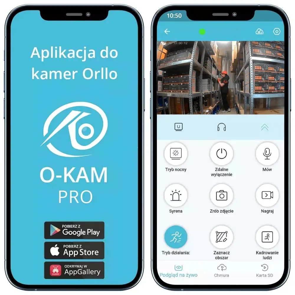 Kamera na Kartę SIM Nasobna Bezprzewodowa 4G 3Mpx AI ORLLO CB77