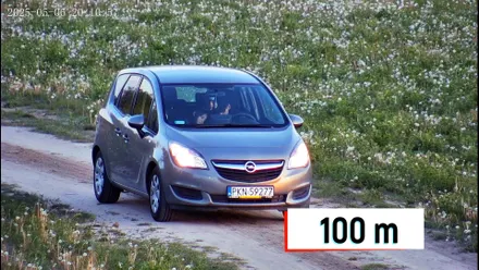 Kamera Zewnętrzna Obrotowa GSM Z18 + Panel Fotowoltaiczny SM6030 PRO