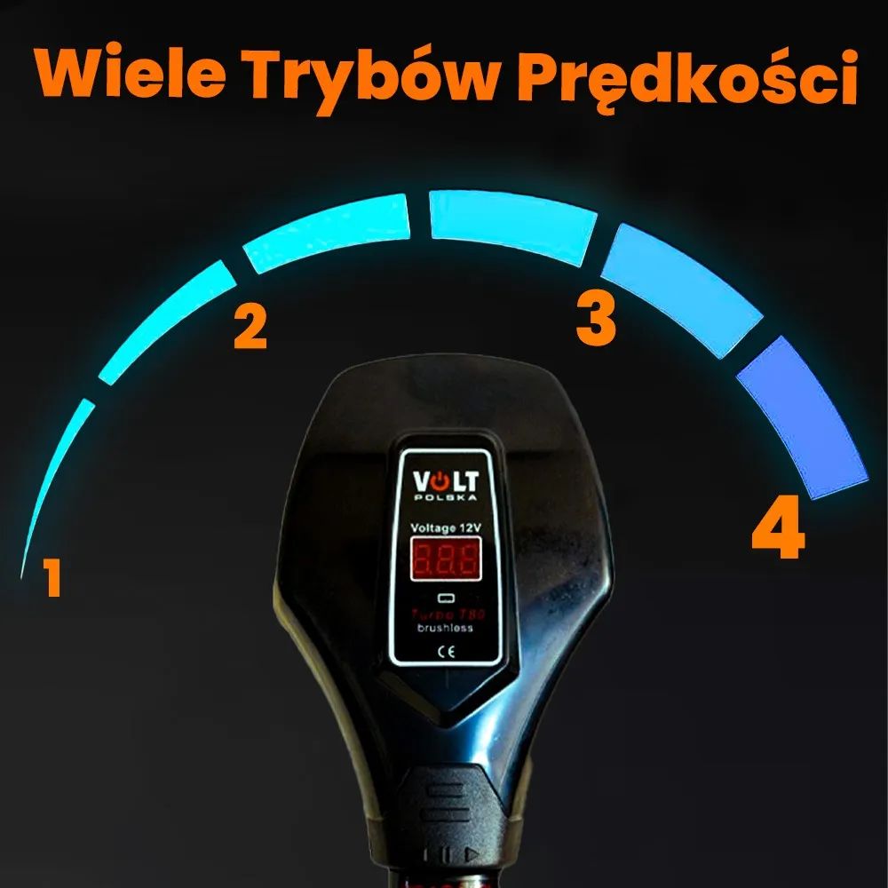 Silnik Elektryczny do Łodzi Zaburtowy 12V 800W VOLT WICHER 70