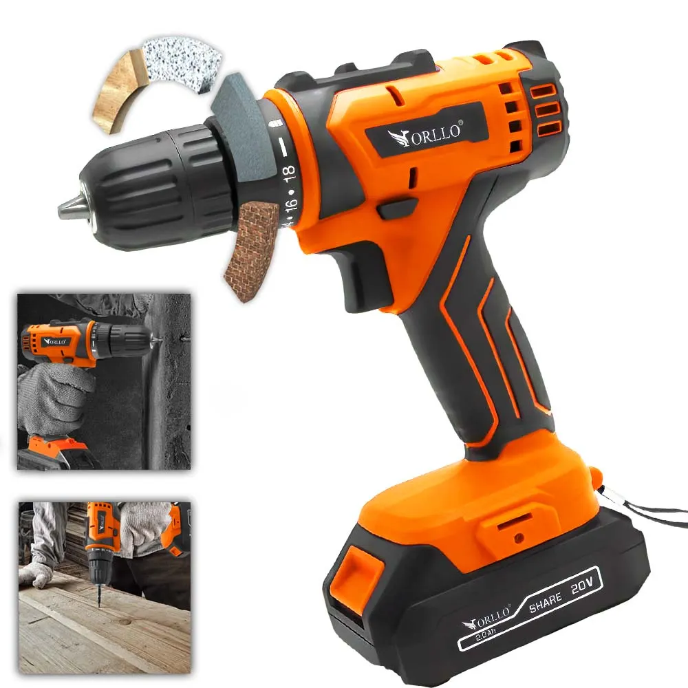 Wiertarko Wkrętarka Akumulatorowa z Walizką ORLLO