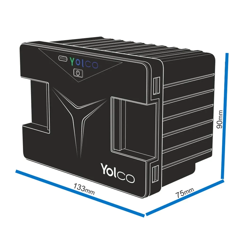 Bateria Modułowa Yolco SC4B Yopower 15600mAh 170Wh do Lodówek Przenośnych Yolco