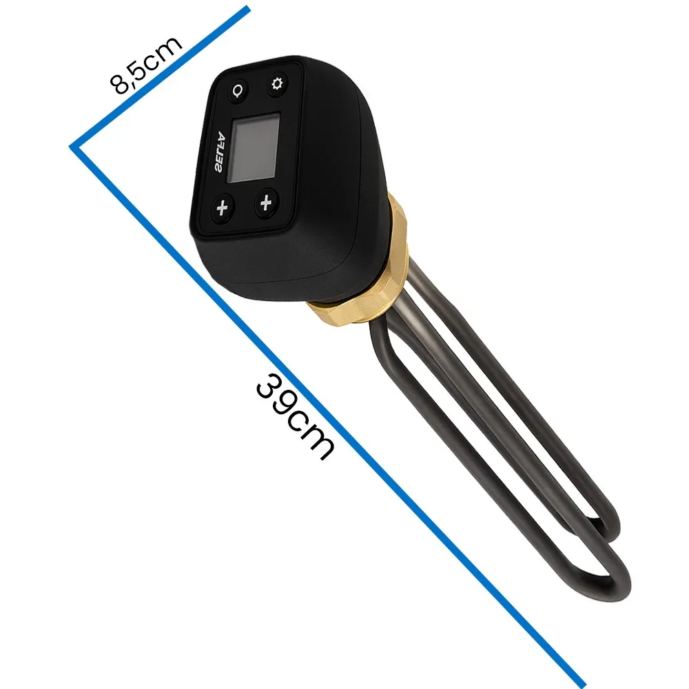 Grzałka do Bojlera CWU 3000W z WiFi Termostatem SELFA 825 230V 6/4” Incoloy