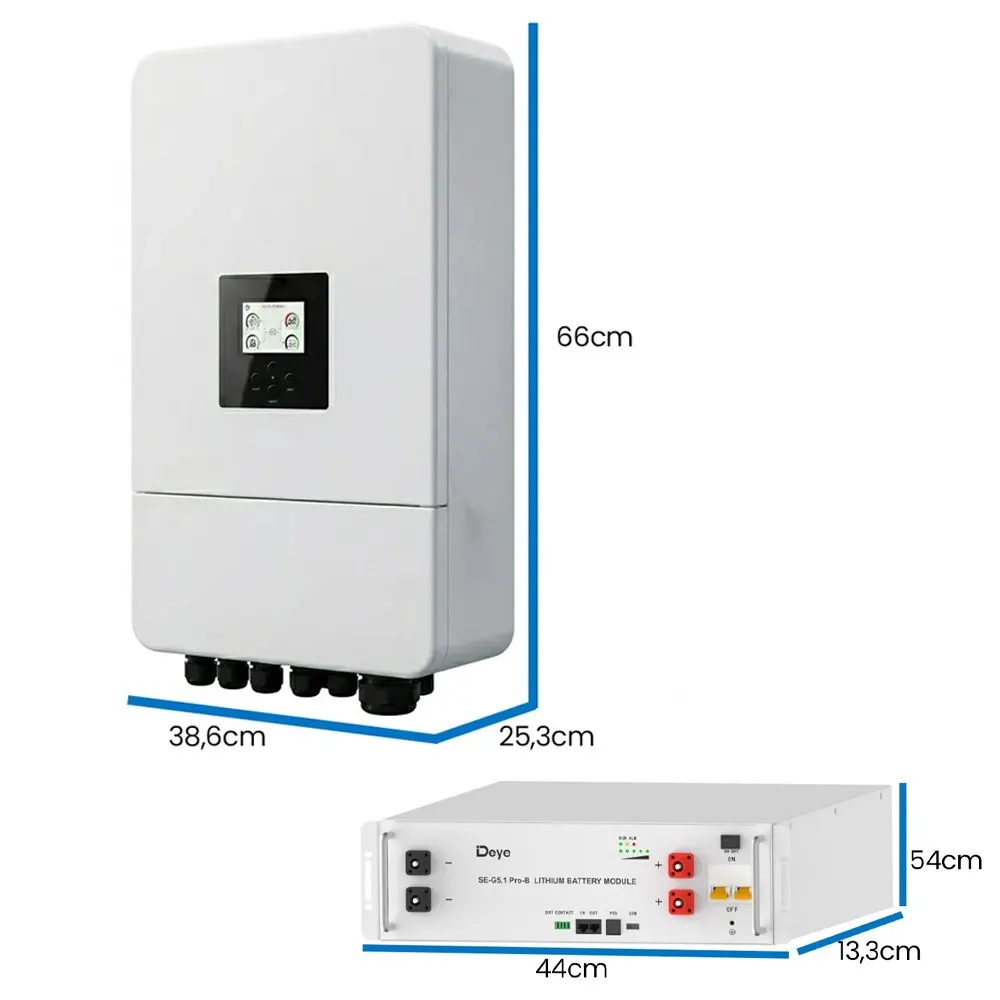 Zestaw Magazyn Energii do Fotowoltaiki 10kWh LiFePO4 Inwerter DEYE 12kW OFFGRID