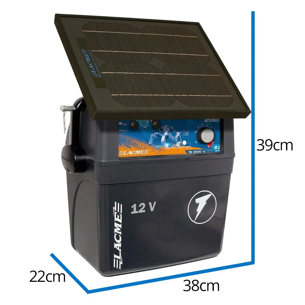 Pastuch Elektryczny Elektryzator SECUR STAR z Panelem Solarnym 14W