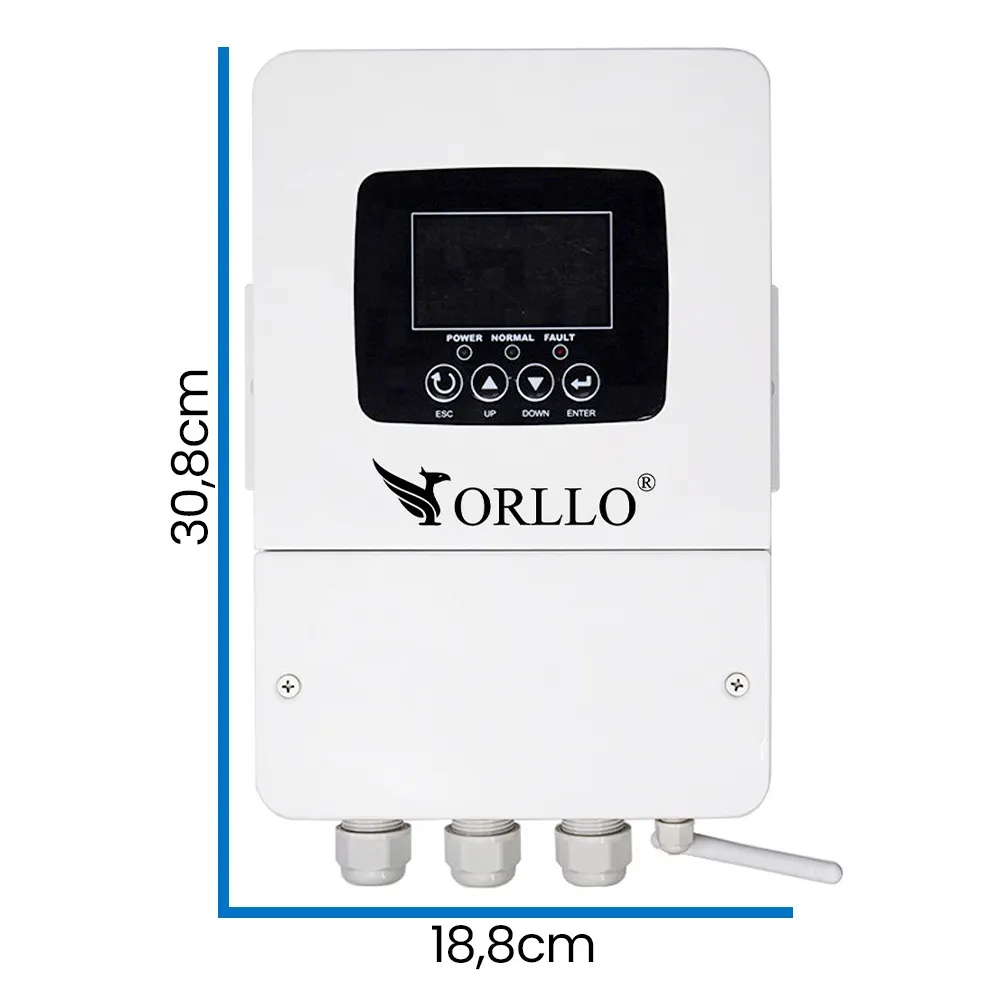 Przetwornica Solarna do Grzania Wody i Bojlera Inwerter ORLLO BOOST 5KW BYPASS MPPT WiFi