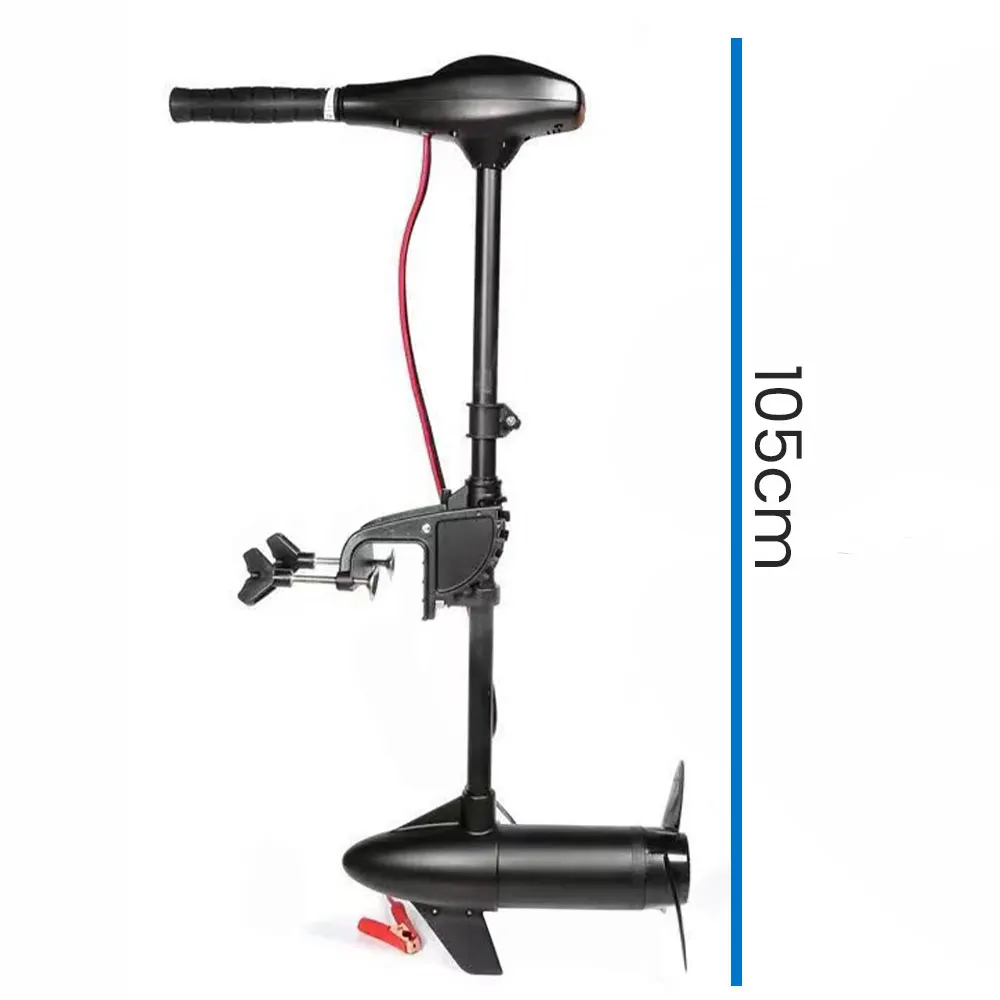 Silnik Elektryczny do Łodzi Zaburtowy 12V 65LBS ORLLO P65 Akumulator AGM 100Ah