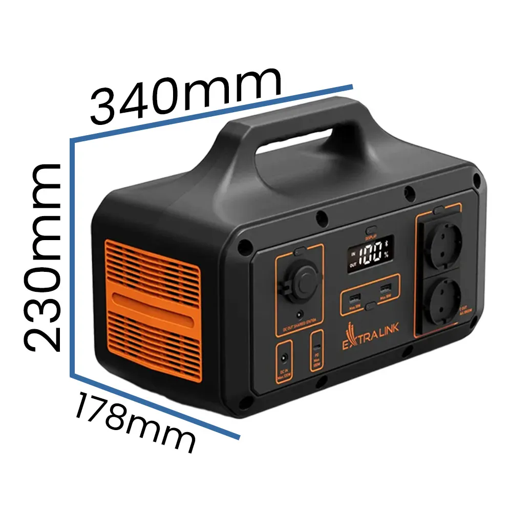 OFF GRID Stacja Zasilania Przenośny Magazyn Energii EXTRALINK