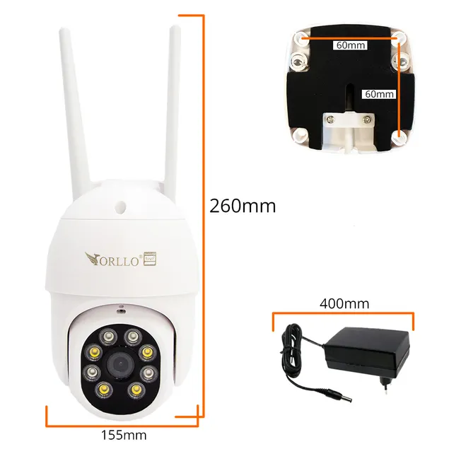 Kamera na Kartę SIM Live Zewnętrzna TUYA ORLLO TZ5 OUTLET IDEALNY