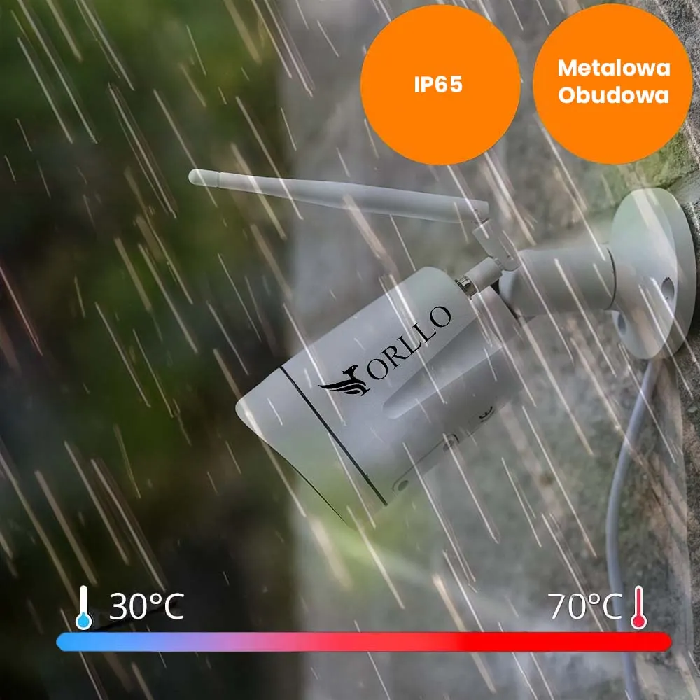 Kamera Zewnętrzna WiFi ORLLO Z1 4K