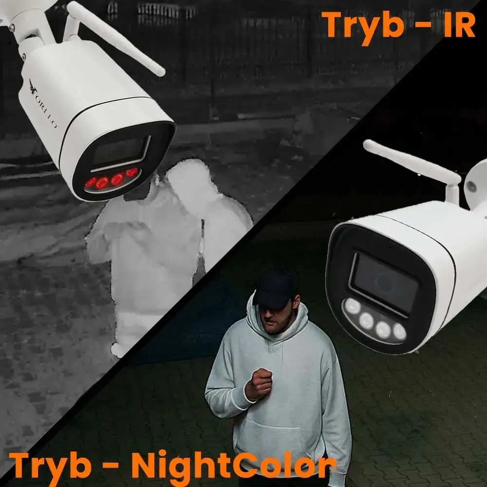 Kamera Zewnętrzna WiFi ORLLO Z1-4K OUTLET IDEALNY