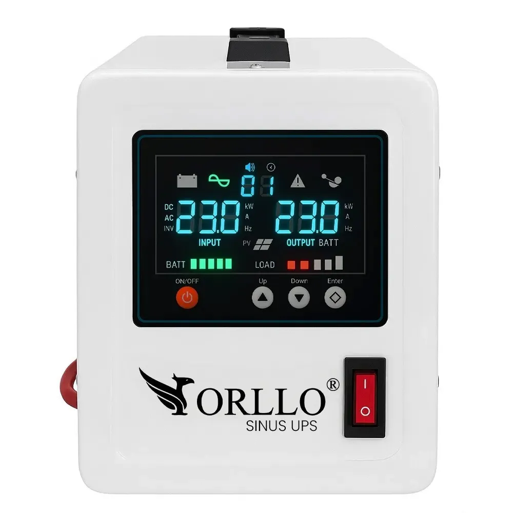 Zasilacz Awaryjny Zasilanie Awaryjne Przetwornica ORLLO SINUS UPS 800VA 560W AVR