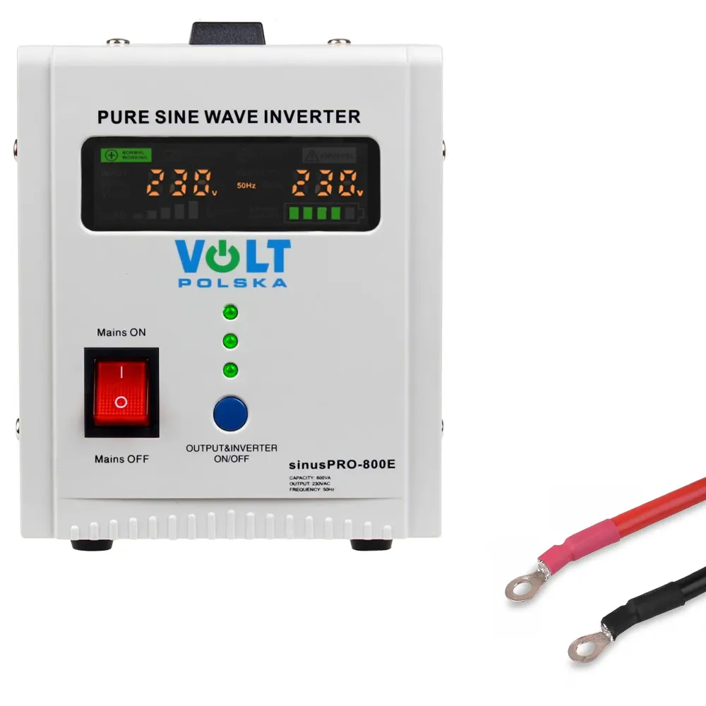 Zasilacz Awaryjny Volt Zasilanie Awaryjne Przetwornica Zasilacz UPS Volt Sinus Pro 800E Outlet Idealny