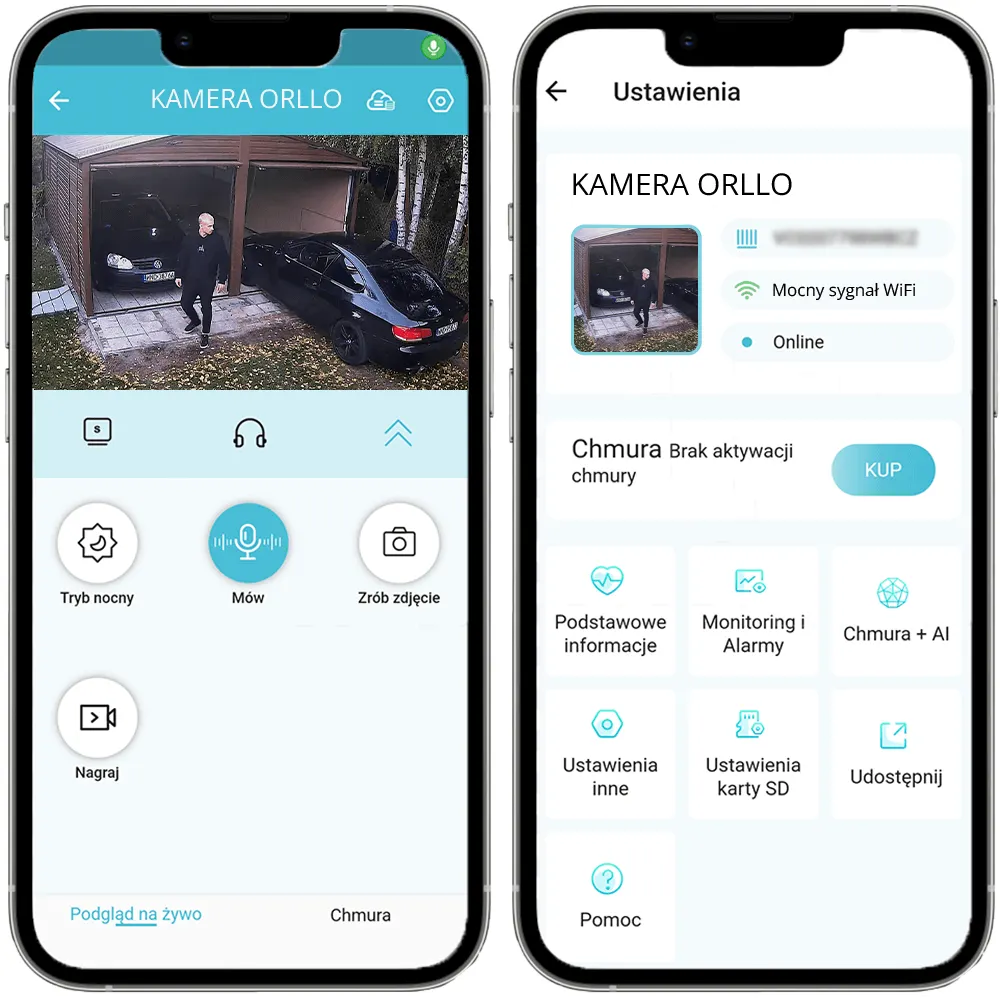 Kamera Obrotowa Zewnętrzna WiFi IP ORLLO Z16 OUTLET IDEALNY