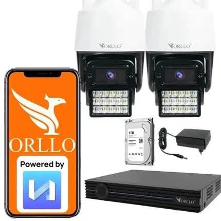 kamera zewnętrzna wifi ip obrotowa 4mpx mocne diody led orllo night color orllo.pl