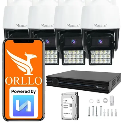 kamera zewnętrzna wifi ip obrotowa 4mpx mocne diody led orllo night color orllo.pl