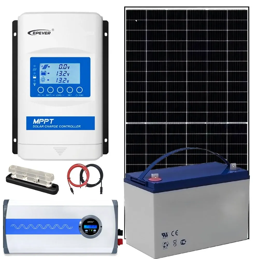 zestaw fotowoltaiczny off grid 0 5kw do samodzielnego montażu