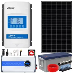 kompaktowy zestaw fotowoltaiczny 500w off grid