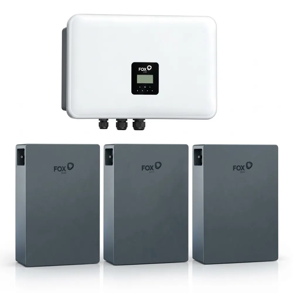 Zestaw FoxESS Falownik 8 kW + Magazyny Energii 3 × EP5 15,54 kWh