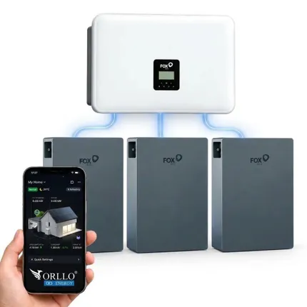 Zestaw FoxESS Falownik 8 kW + Magazyny Energii 3 × EP5 15,54 kWh