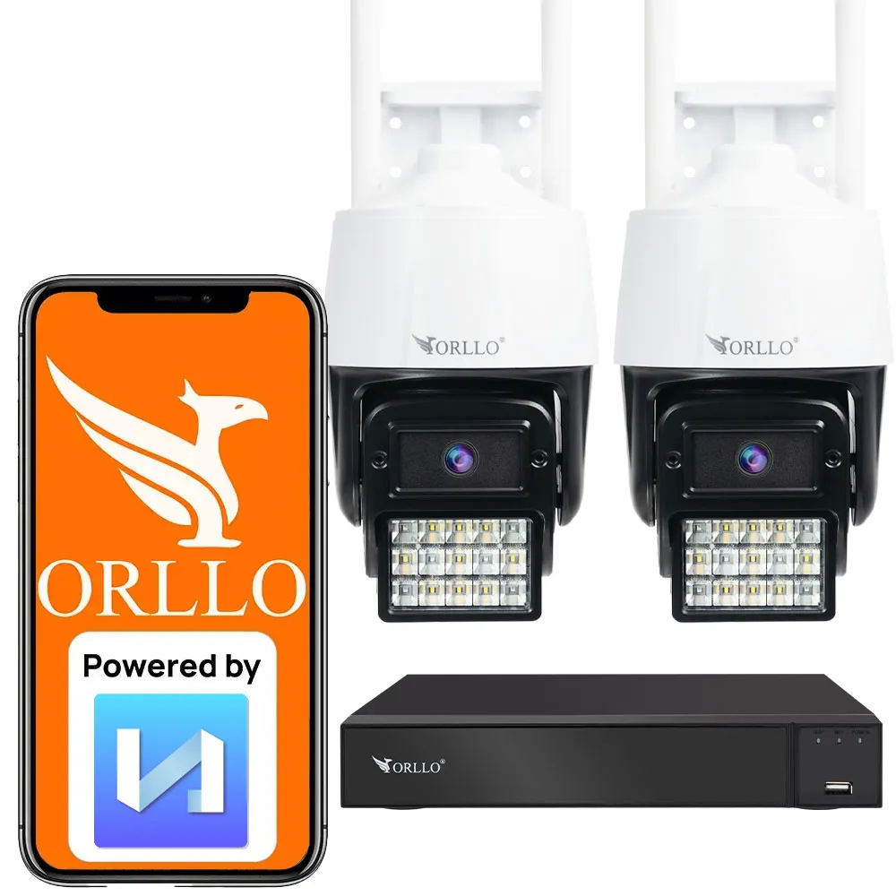 kamera zewnętrzna wifi ip obrotowa 4mpx mocne diody led orllo night color orllo.pl