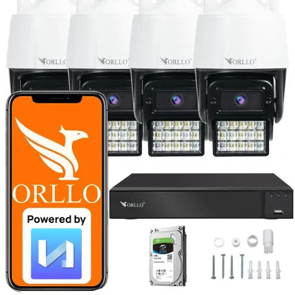 kamera zewnętrzna wifi ip obrotowa 4mpx mocne diody led orllo night color orllo.pl