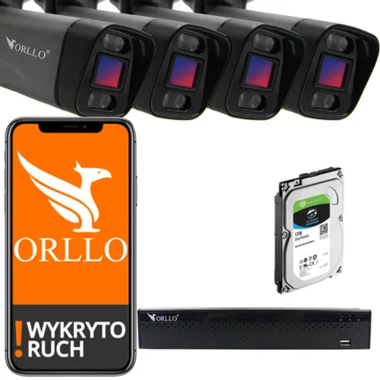 zestaw kamer do monitoringu zewnętrznego wifi ip orllo.pl