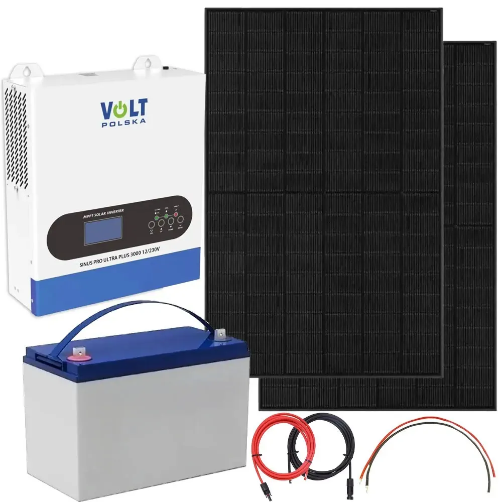 Zestaw Fotowoltaiczny 1500W Magazyn Energii Inwerter Solarny UPS Panele Solarne