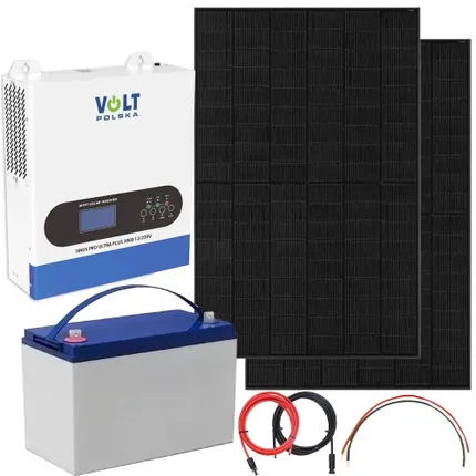 zestaw fotowoltaiczny 1500w z inwerterem off grid do domu działki i budowy