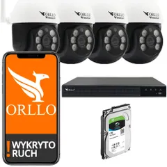 zestaw kamer do monitoringu zestaw do monitoringu z nagrywarką nvr kamery wifi ip z nagrywarką orllo.pl