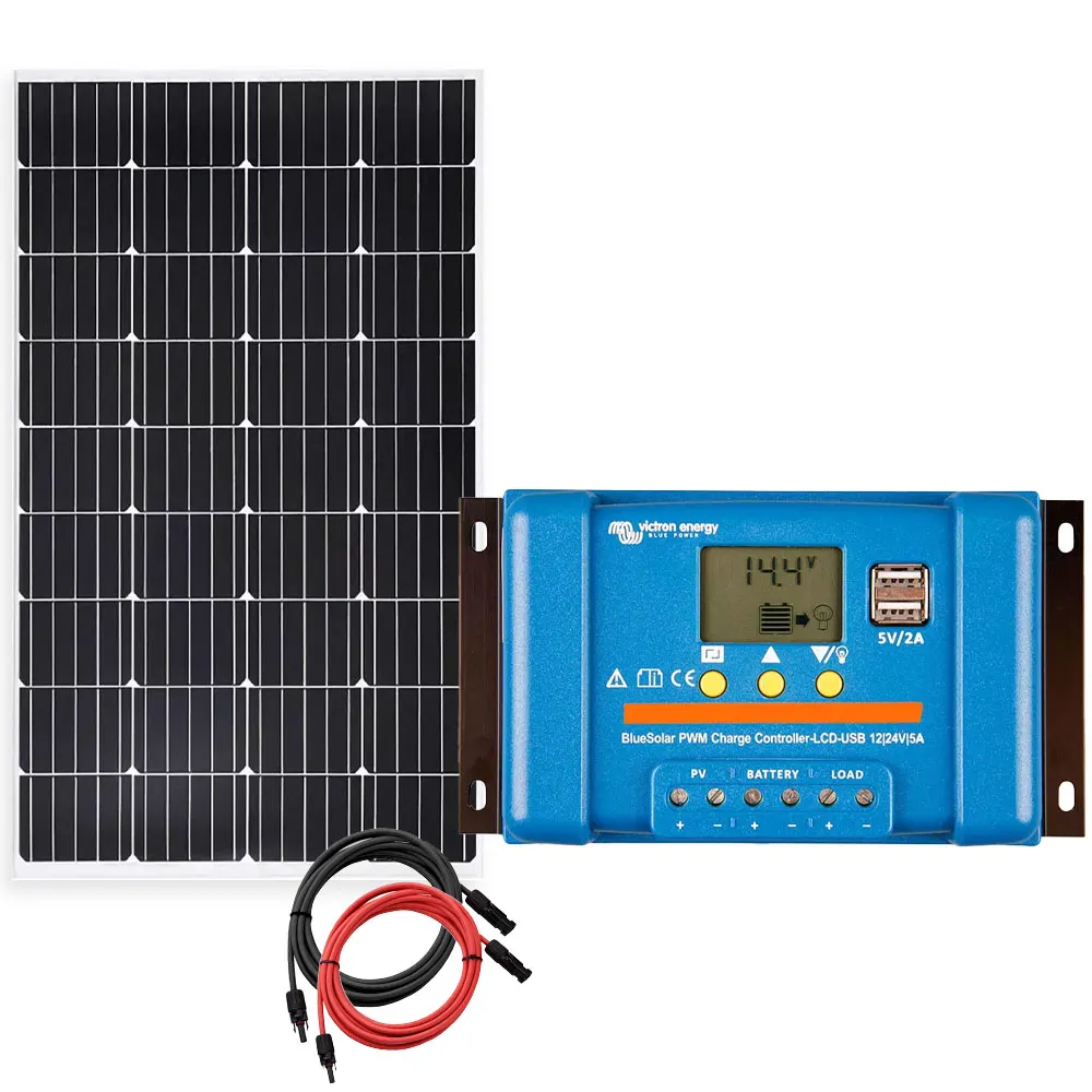 Off Grid Zestaw Fotowoltaiczny na Działkę ROD Regulator PWM Victron Energy Panel Solarny