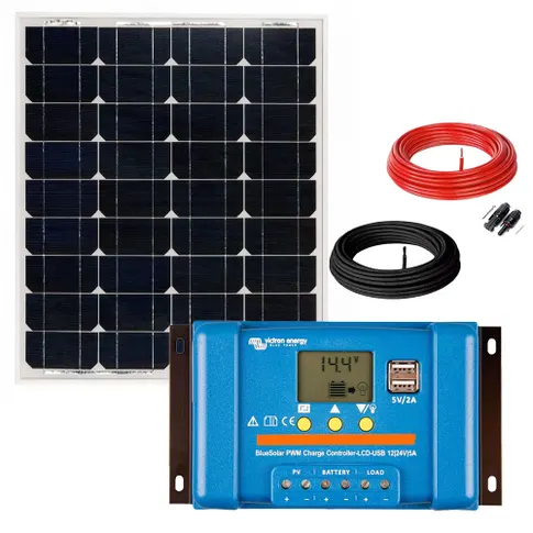 Zestaw do samodzielnego montażu paneli słonecznych, idealny do efektywnego zasilania energią odnawialną.