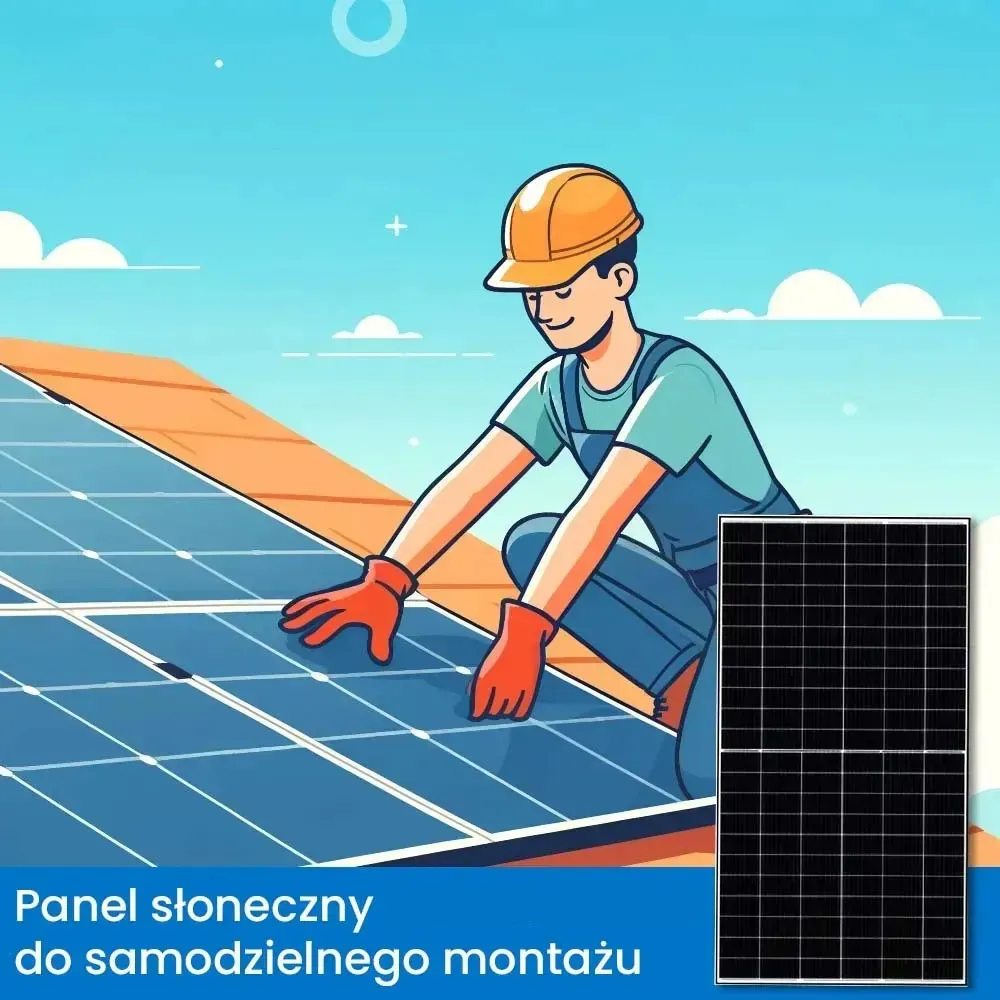 Off Grid Zestaw Fotowoltaiczny 0.5kW na Działkę do Samodzielnego Montażu